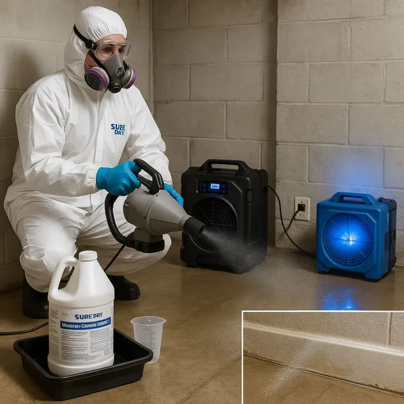 Sanitization and Odor Removal process in Hidden Hills, CA