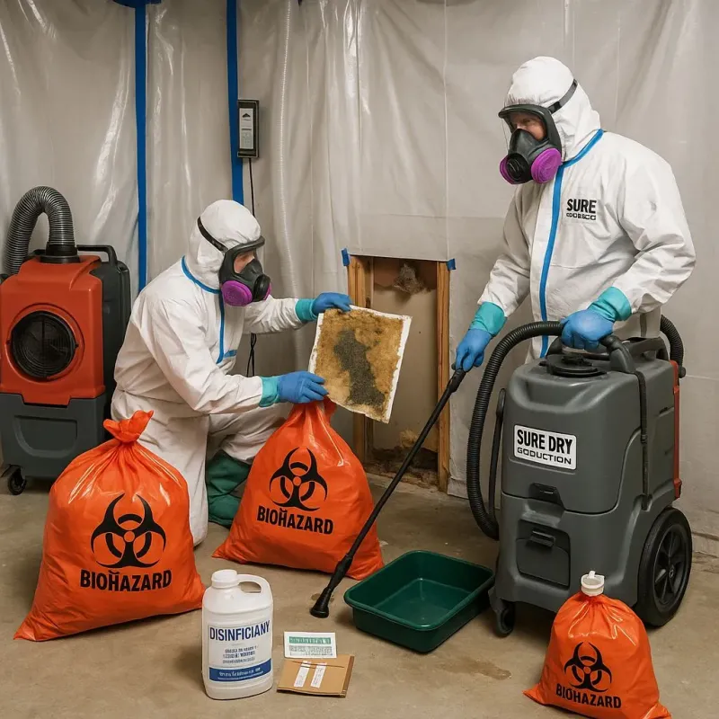 Contaminated Water Handling Protocols process in Hidden Hills, CA